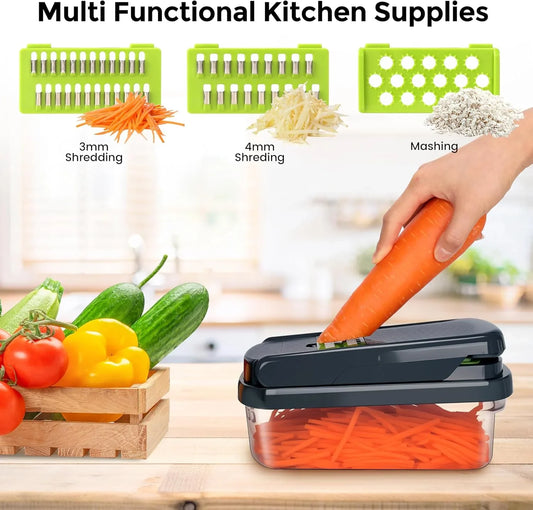 16-In-1 Multifunctional Vegetable Chopper
